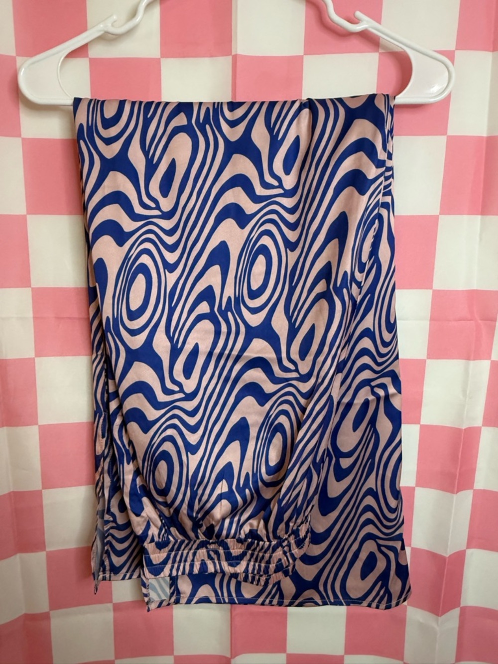 Dressed in Lala - Trippy Swirl Playsuit Pants Only - Picture 2 of 5